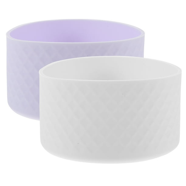 NUOLUX 2pcs Silicone Water Bottle Boot Antiskid Sports Bottle Boot