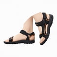 thumbnail image 3 of TOWED22 Boys Water Sandals Kids Open-Toe Adjustable Straps Sport Sandals Child Outdoor Athletic Lightweight(Little Kid/Big Kid)(Orange,4.5), 3 of 9