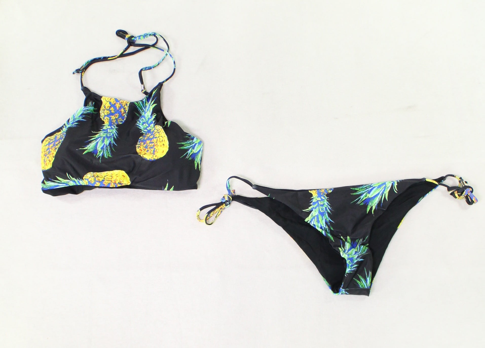 cupshe pineapple bikini