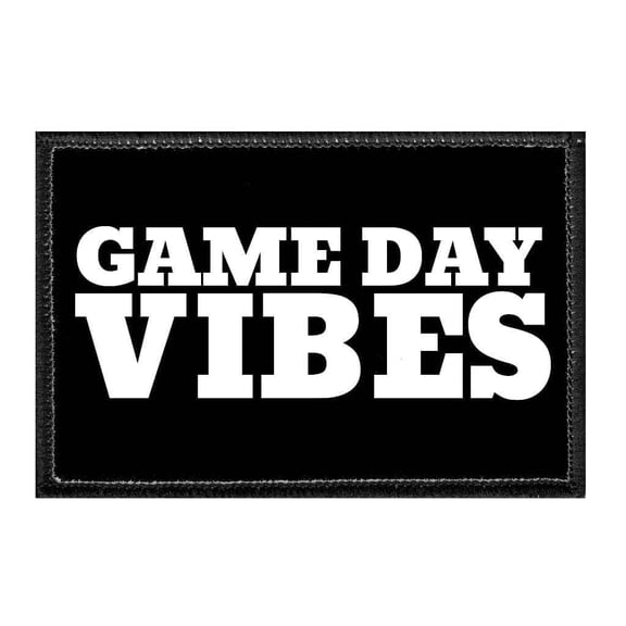 Game Day Vibes - Removable Patch