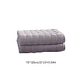 thumbnail image 3 of Silk Cushion Cool Summer Sofa Seat Cover Simple Solid Color Non Slip Washable for Living Room Decor, Gray, 3 of 8