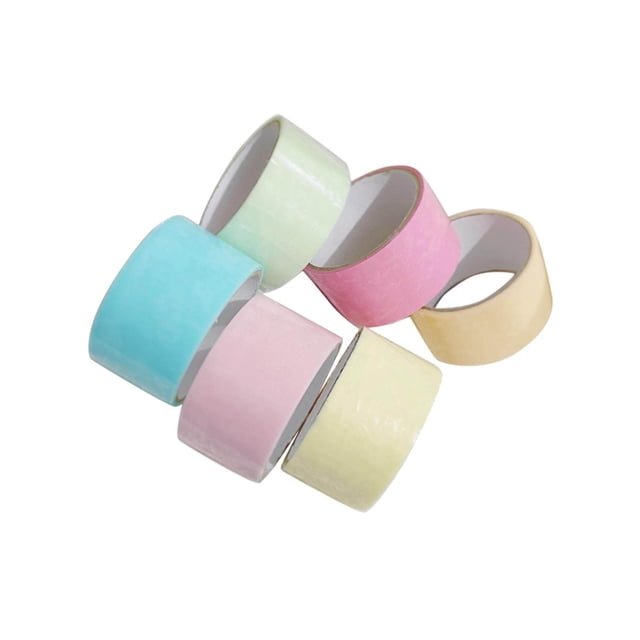 6x Sticky Ball Rolling Tape 4.8cm Width Ball Rolling DIY Making Ball Educational Relaxing