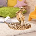 thumbnail image 1 of Peluche de serpiente de 94 pulgadas CUTICAT marrón claro, 1 of 8