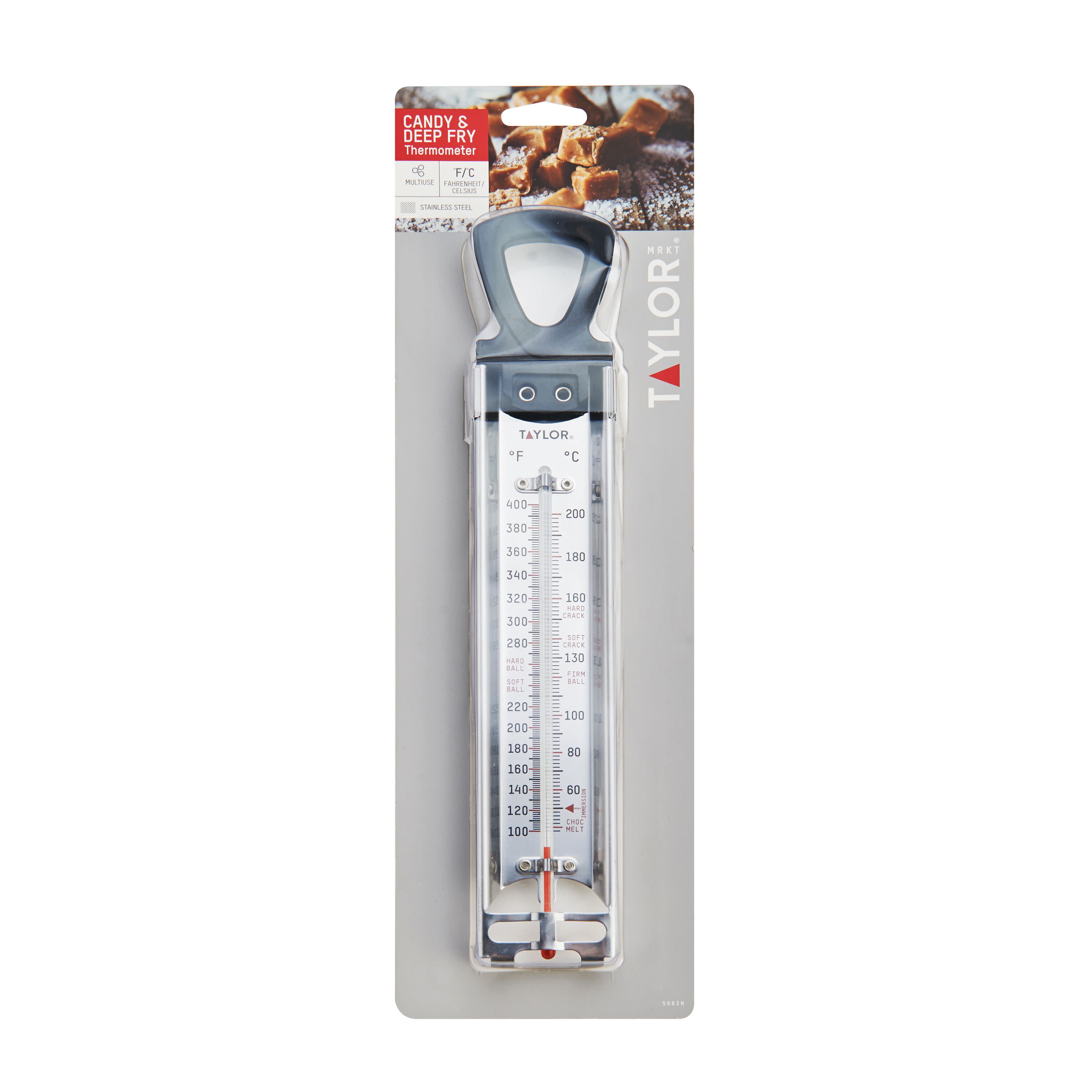 Taylor Candy and Deep Fry Thermometer with Adjustable Pan Clip - image 5 of 6