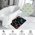 thumbnail image 3 of Note Non-Slip Polyester Office Rugs: Machine Washable Game Mat and Door Carpet, 3 of 6