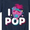 thumbnail image 3 of Trolls - I Love Pop Poppy - Toddler & Youth Short Sleeve Graphic T-Shirt, 3 of 5
