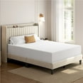 thumbnail image 1 of Yaheetech 12-Inch Queen Gel-Infused Memory Foam Mattress with Green Tea Scent, White, 1 of 7