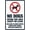 Warning Sign 4, variant on Warning Sign No Jumping Or Diving Off Dock Shallow Water with Rocks, Aluminum Rust-Proof for Docks Waterfronts 8x12 Inch