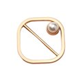 thumbnail image 2 of Fasijew Clothes Corner Knotted Buckle Clothes Corner Knotted Ring Clothing Corner Tie Clip Ring Clothes Corner Knotted Buckle Elegant Faux Pearl Round Love Heart T-shirt Scarf Fashion Jewelry, 2 of 6
