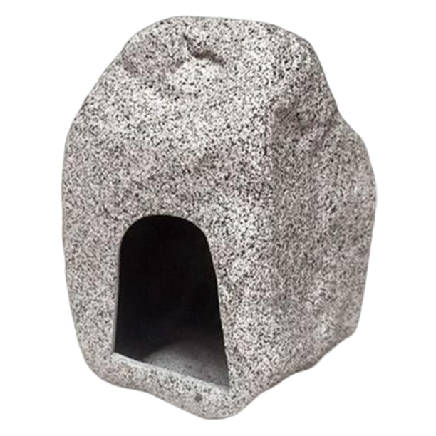 Acuario Gloria Decoración Piedra cueva Hábitat Accesorios artificiales Roca cueva