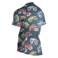 thumbnail image 3 of joogoo Cartoon Monster Trucks Comic Men's Cycling Jerseys Mountain Bike Short Sleeve Tops S, 3 of 7