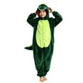 thumbnail image 3 of Ruyang Kids Plush Hooded Jumpsuit Animal Long Sleeve Zip Up Bodysuits Toddler Boys Girls Holiday Dress Up Role Play Outfit, 3 of 9