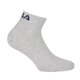 thumbnail image 2 of FILA Calcetines unisex, paquete de 6 - calcetines cortos, de entrenamiento, de deporte, con logotipo (2x 3 pares) Gris 35-38, 2 of 3