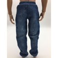 thumbnail image 4 of figura de acción masculina jeans Pantalones Casuales De Color Azul Claro Para Hombre A Escala 1/6 Para Figura De Acción De 12 Pulgadas Azul Oscuro, 4 of 8