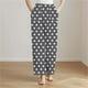 thumbnail image 3 of Puyaiuu Women's Pajama Pants With Pockets Flannel Pajama All kinds of Print Comfy Lounge Pant Fuzzy Sleep Bottoms with Pockets Gift, 3 of 5