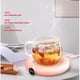 thumbnail image 4 of Calentador de tazas de café eléctrico Coaster Home Desktop Cup Warmer Pantalla LED con apagado automático para café, leche y té Rosado, 4 of 9