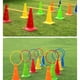 thumbnail image 3 of Sonducket 3x conos de tráfico de entrenamiento de fútbol: visibilidad mejorada, fácil de instalar, fútbol, baloncesto, entrenamiento, Mochilas de mochilero Amarillo 23cm, 3 of 6