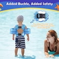 thumbnail image 3 of Chaleco de natación MoKo para niños pequeños de 6 a 14 kg con silbato de emergencia, 3 of 8