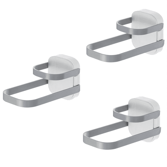 Multifunctional Clothes Hanger Storage Rack Punch-Free Wall-Mounted Double-Layer Foldable Clothes Rack Storage Rack A