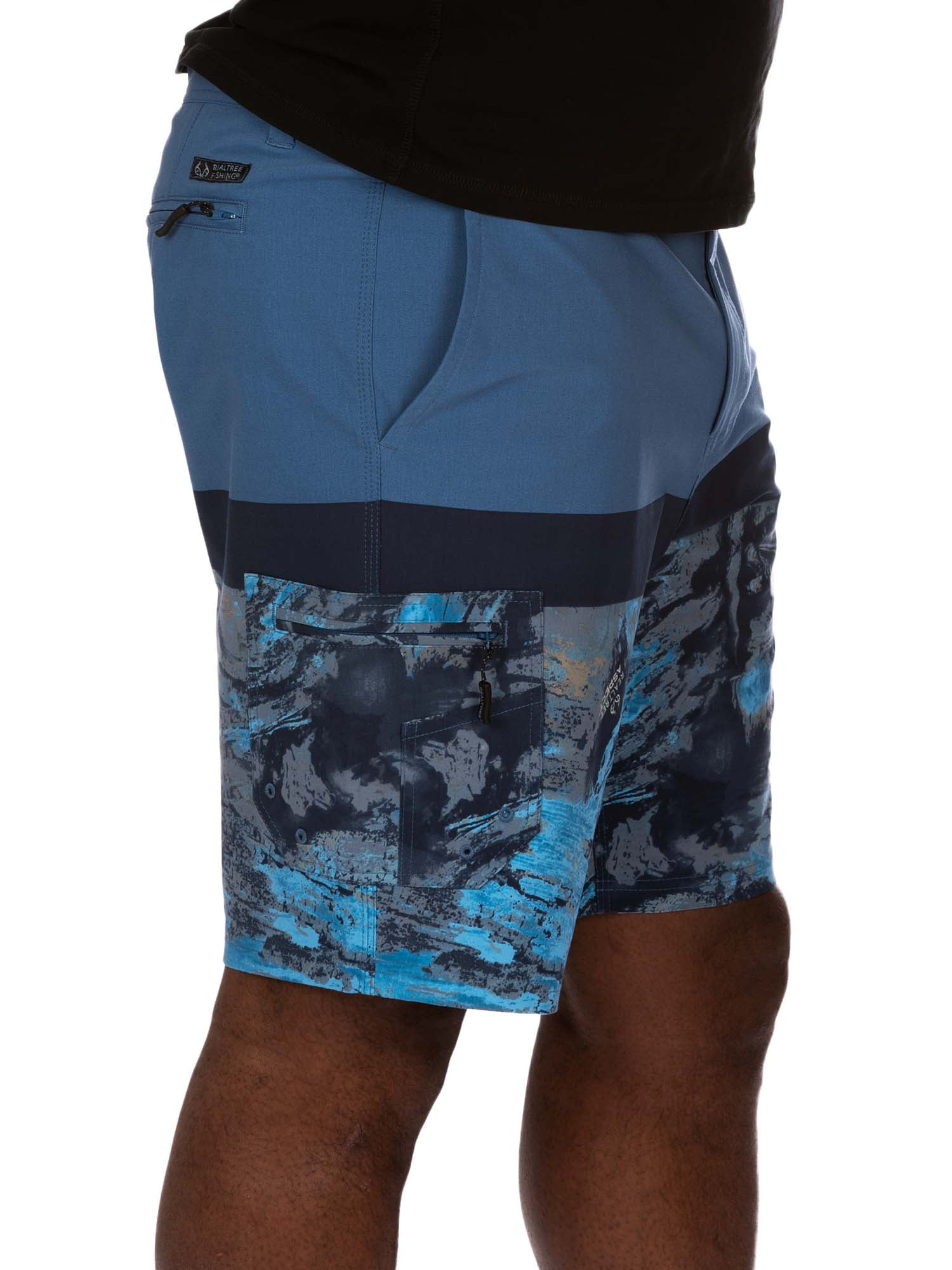 Realtree Men's Performance Hybrid Fishing Shorts 