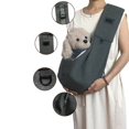 thumbnail image 3 of Breathable Foldable Pet Backpack | Portable Travel Carrier for Small Pets | Adjustable Straps | All Season Ventilated Design | Lightweight Comfortable Secure | Fits Dogs Cats, 3 of 4