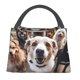 thumbnail image 1 of Balery Realistic Cute Puppy Bolsa de Aislamiento Portátil – Bolsa de Almuerzo con Forro de Aluminio Mejorado, Funda Impermeable y Fácil de Limpiar para Picnic y Caja de Almuerzo, 1 of 6