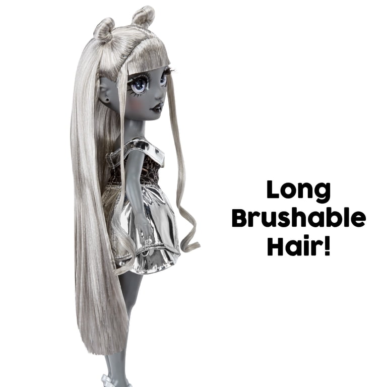 Rainbow High Shadow High Girl Play Loud Kids Toy Doll black & Grey Characters display picture 1