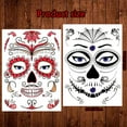 thumbnail image 5 of HOWAF 2pcs Day of The Dead Headband Spider Skull Rose Flower Crown Mexican Headpiece, Halloween Floral Headband Halloween Costume Accessory Rose Flower Headband, 5 of 8