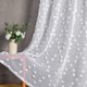 thumbnail image 1 of Cortinas MYSKY HOME con pompones blancos transparentes de 275 cm para dormitorio, 1 of 8