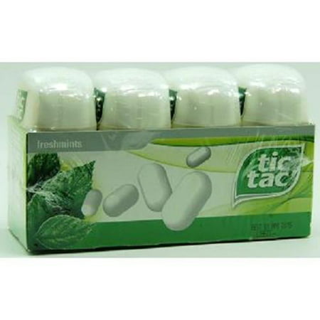 Product Of Tic Tac, Mint Freshmint - Bottle, Count 4 (3.4 oz) - Mints / Grab Varieties & (Best Tic Tac Flavor)