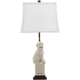thumbnail image 5 of SAFAVIEH Foo Dog 28.5 in. H Solid Table Lamp, Cream, Set of 2, 5 of 5