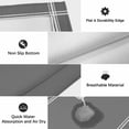 thumbnail image 6 of Outdoor Rug 3x5 ft Solid Color Outdoor Large Area Rug Non Slip Rubber Dark Grey Front Door Mat RV Rug Camping Carpet Patio Outdoor Rugs for Backyard Balcony Deck Porch Indoor, 6 of 9