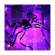 thumbnail image 3 of DecoracióN de ArañA de Halloween, ArañA Gigante Falsa con Luces LED Moradas, ArañA Peluda Negra Iluminada para Patio de Halloween de 150 Cm, 3 of 10
