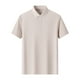 thumbnail image 2 of pstuiky camisetas para hombre, Suéter casual de manga corta con cuello vuelto, cómodo y liso para hombre camisas casuales para hombre xxxxl, 2 of 4