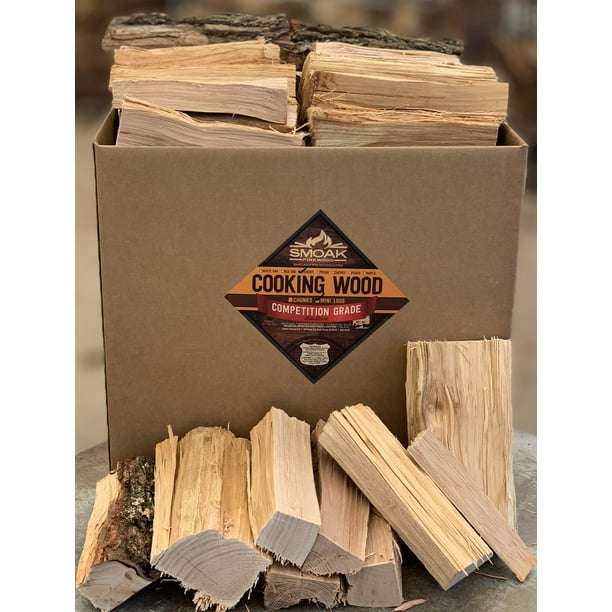 Smoak Firewood's Cooking Wood Mini Logs (8inch pieces 6070lbs