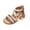 Khaki, variant on NOKIO Kids Boho Sandals Kids Summer Camp Sandals Girls' Platform Sandals Girls Open Toe Sandals Stilettos Fashion Tassel Ankle Strap Pumps Back Zip Summer Party Dress Shoes