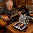 thumbnail image 4 of EVA Pick Holder Secure Snap Closure Compact Portable for Guitarists Musicians Organizer, 4 of 6
