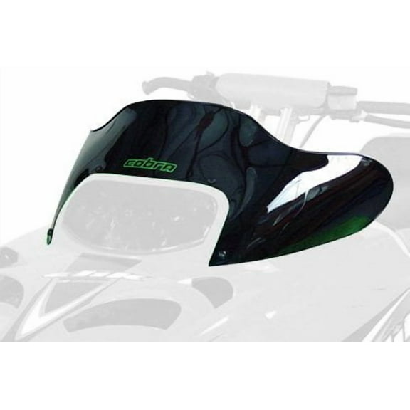 Windshield - 10-1/4" - Black for Arctic Cat 12323