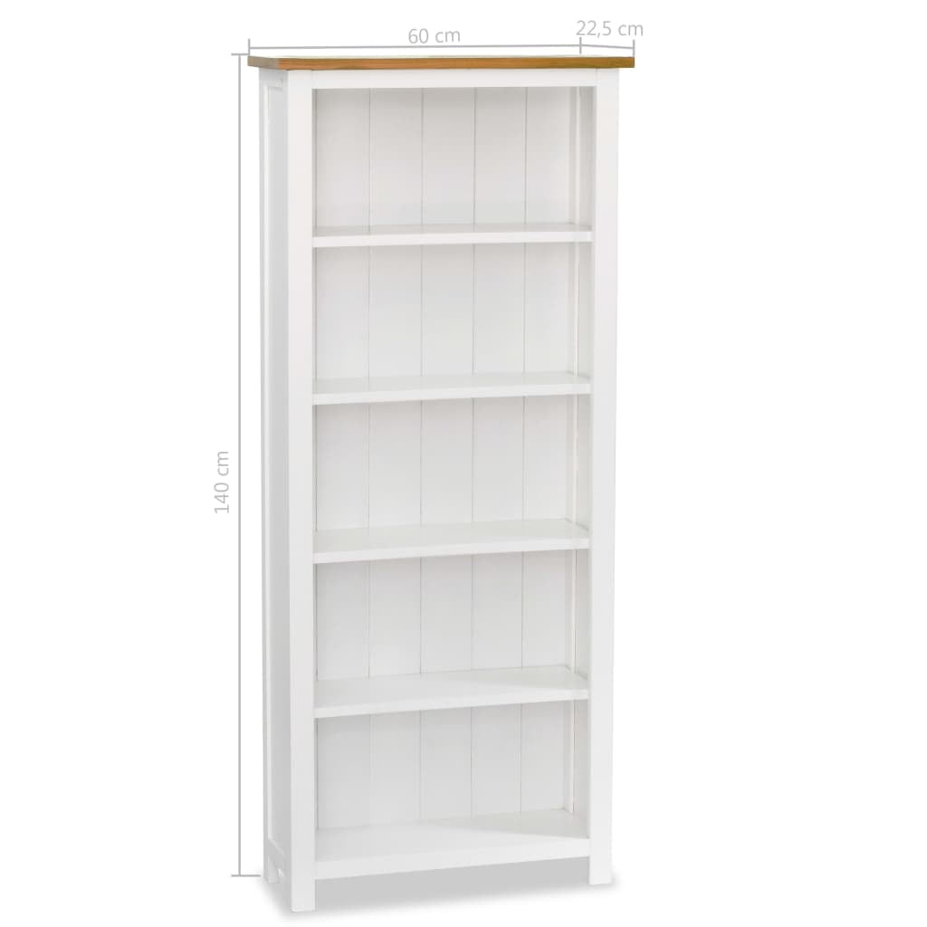 Kepooman 5-tier Modern Display Unit for Bedroom Living Room, White Kepooman 5-tier Modern Display Unit for Bedroom Living Room, White