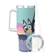 thumbnail image 2 of Netaao Bluey for 40OZ Ice Bully With Handle Stainless Steel Hot/Cold Coffee Cup Travel Mug Cup, 2 of 8