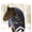Navy (Baby Blue/Brown Trim), variant on Rambo Duo Turnout Hood (100g Medium-Lite), Grey (Teal/Gold/Navy Trim), Size: X-Large