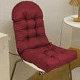 thumbnail image 3 of DOLITY High Back Patio Chair Cushion Indoor Outdoor High Back Rocking Chair Cushion Red, 3 of 7