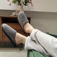 thumbnail image 3 of VONMAY Women's Cozy Slippers Two-Tone Indoor Outdoor House Shoes, 3 of 7