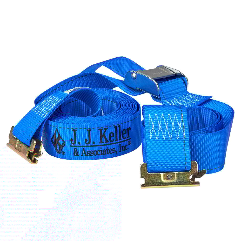 

Cam Buckle Tie-Down Strap Blue 2 x 20ft 833lbs Safe Working Load