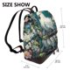 thumbnail image 2 of Fotbe Tropical Parrot Floral Artwork Mochila Bolso con Estampado para Mujer, Mochila Antirrobo de Nylon Impermeable, Bolsa Ligera de Hombro, 2 of 4