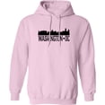 thumbnail image 2 of Inktastic Washington Dc City Skyline Adult Hoodie Sweatshirt, 2 of 4