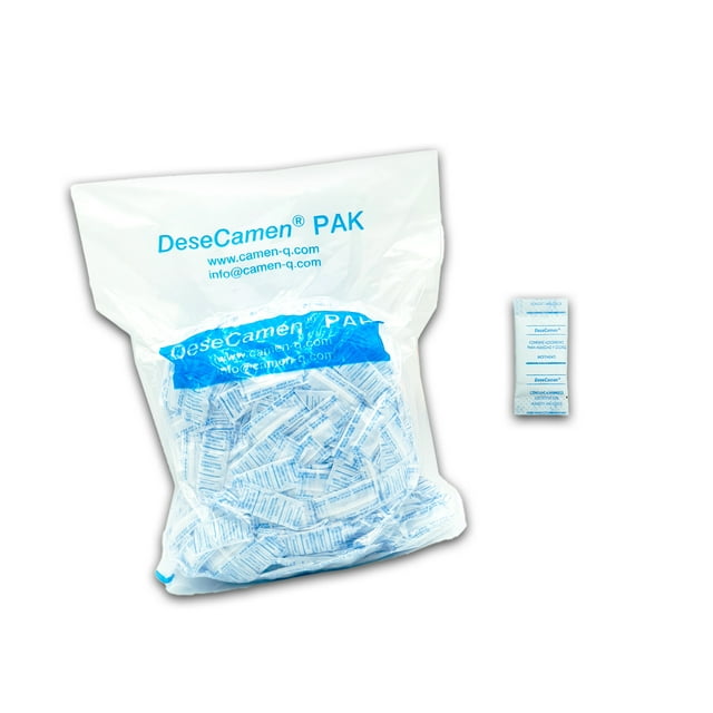 Gel de Sílice 1g 500pz Silica Gel Para Humedad DeseCamen SOBRES 1G