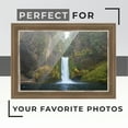 thumbnail image 2 of 16x25 Frame Grey Real Wood Picture Frame Width 1.75 inches | Interior Frame Depth 0.5 inches |, 2 of 8