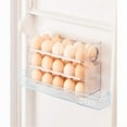 thumbnail image 2 of Egg Storage Box Refrigerator Organizer Food Containers Egg Fresh-keeping Case Holder, 2 of 5