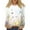 Khaki, variant on WTOBBY Floral Print Women's Long Sleeve Round Neck T-shirt Casual Top Fashion Wear Stretch Fabric Comfort Fit Lightweight Material Daily Outfit Layering Piece Ideal for US Market,Camel L